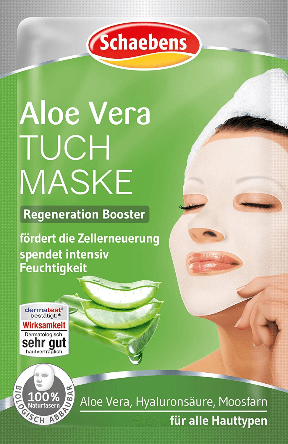 Aloe Vera Tuchmaske