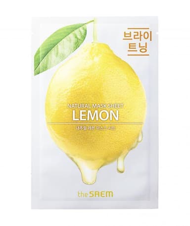 NATURAL LEMON MASK SHEET