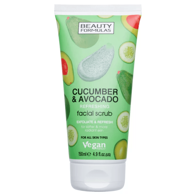Facial Scrub Refreshing Cucumber and Avocado
