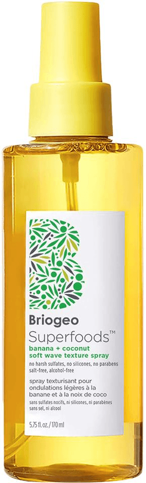 Briogeo Superfoods™ Banana + Coconut  Soft Wave Texture Spray