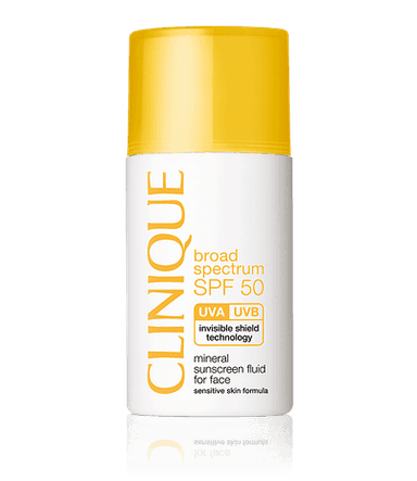 SPF 50 Mineral Sunscreen Fluid for Face