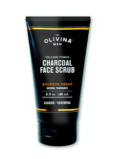 Charcoal Face Scrub With Volcanic Pumice
