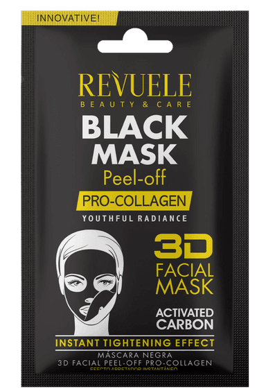 Black Mask 3D Facial Peel-off Pro-collagen