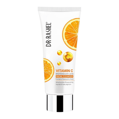Vitamin C Brightening Facial Cleanser with Hyaluronic Acid