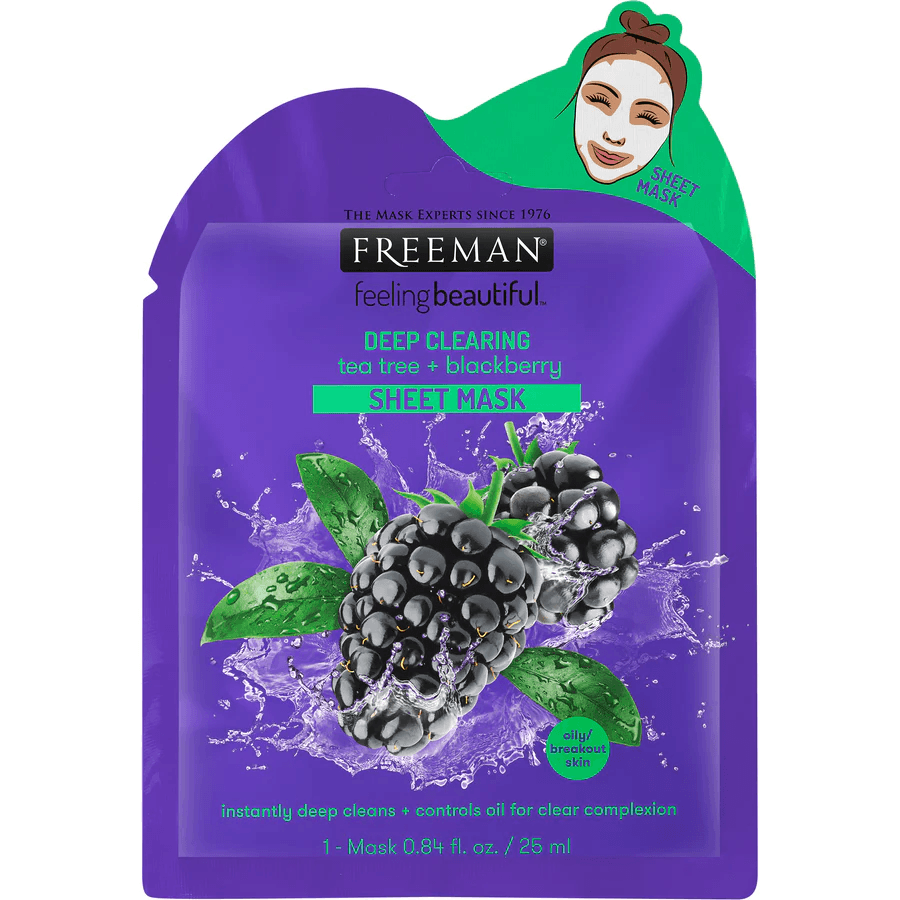 Tea Tree & Blackberry Sheet Mask