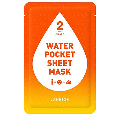 Water Pocket Sheet Mask Clear C