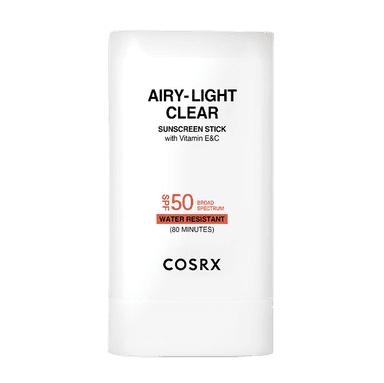 Airy-Light Clear Sunscreen Stick with Vitamin E & C