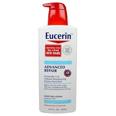 Advanced Repair, Light Feel Lotion, Fragrance Free
