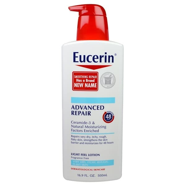 Advanced Repair, Light Feel Lotion, Fragrance Free