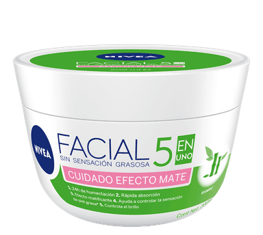 Crema Cuidado Facial Efecto Mate