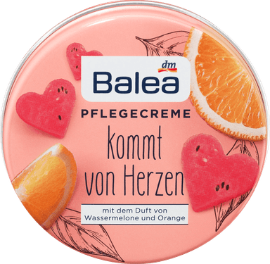 Pflegecreme Orange & Wassermelone