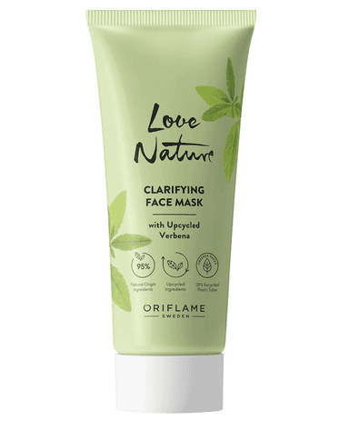 LOVE NATURE Clarifying Face Mask with Upcycled Verbena
