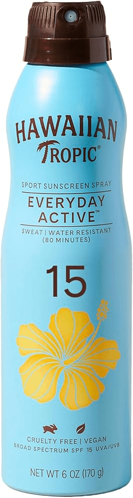 Everyday ActiveTM Clear Spray SPF 15
