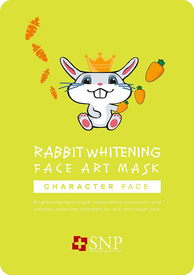 Rabbit Brightening Face Art Mask Sheet