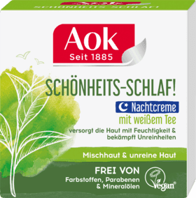 Nachtcreme Mit Weißem Tee