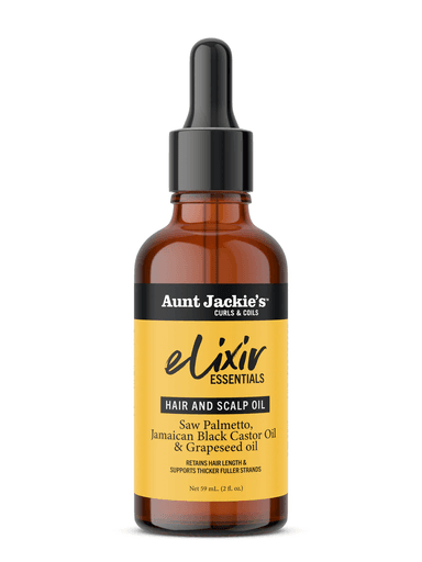 Elixir Essentials Saw Palmetto & Jamaican Black Castor Hair & Scalp Oil
