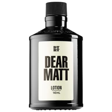 Dear Matt Lotion