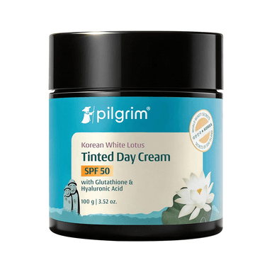 Korean White Lotus Tinted Day Cream SPF 50