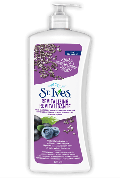 Revitalizing Acai, Blueberry & Chia Seed Oil Body Lotion