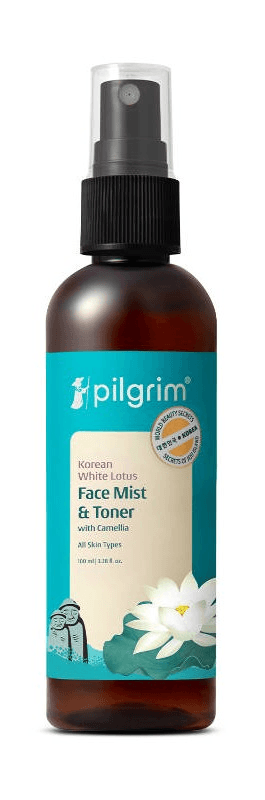 White Lotus Natural Face Mist & Toner with Camellia & Witch Hazel