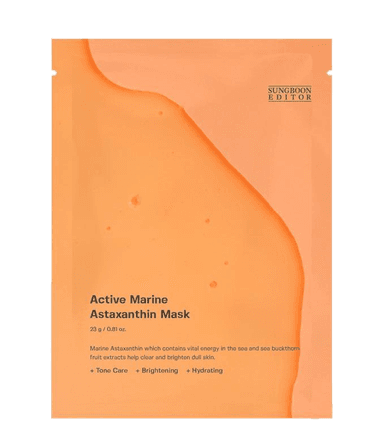 Active Marine Astaxanthin Toning Serum Mask
