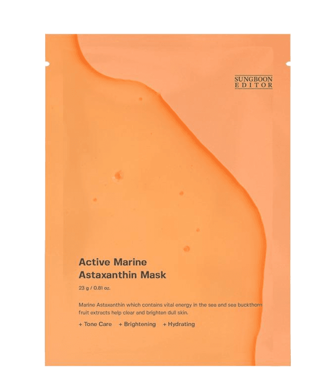 Active Marine Astaxanthin Toning Serum Mask