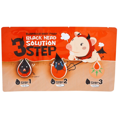 Milky Piggy 3 Step Black Head Solution