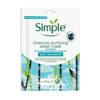 Daily Skin Detox Purifying Charcoal Sheet Mask