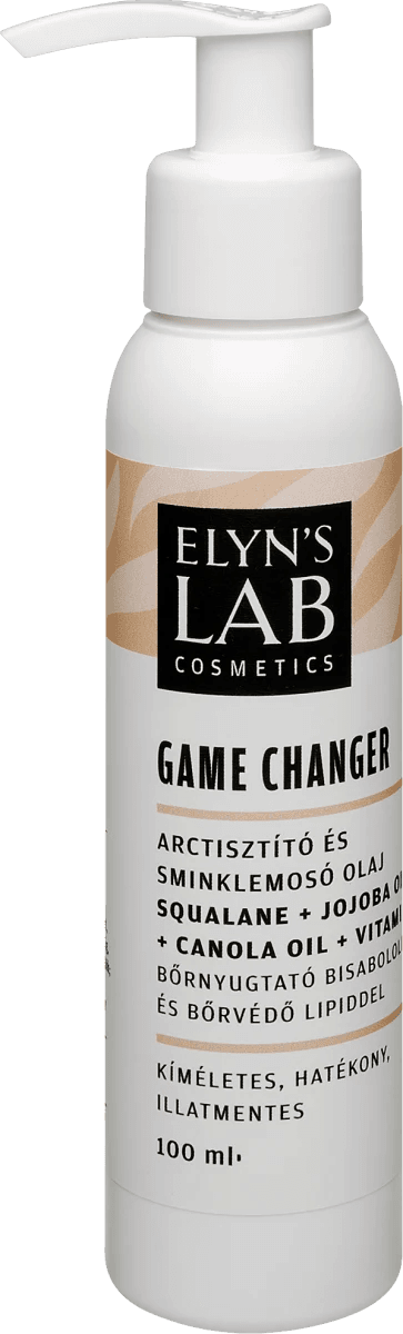 Game Changer Arctisztító- És Sminklemosó Olaj Ápoló Lipiddel És Bisabolollal
