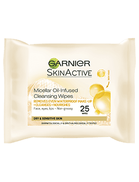 Micellar Product Range Oil-Infused Cleansing Wipes