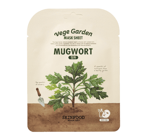 Vege Garden Mugwort Mask Sheet