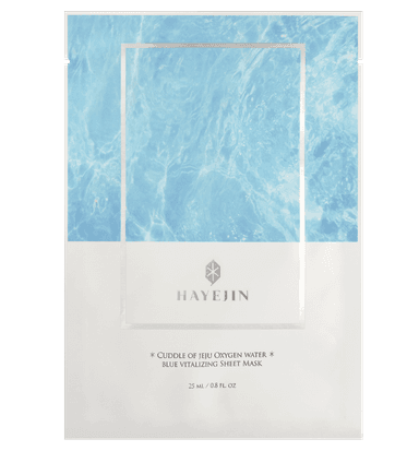 Cuddle of Jeju Oxygen Water Blue Vitalizing Sheet Mask