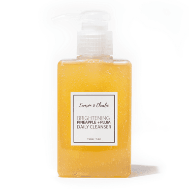 Brightening Pineapple Natural BHA Facial Cleanser