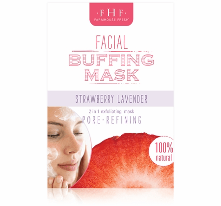 Strawberry Lavender Facial Buffing Mask
