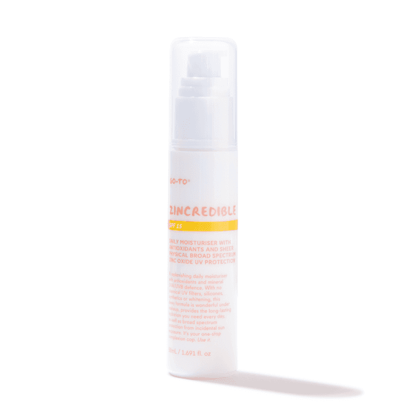 Zincredible SPF 15 Daily Moisturiser with SPF
