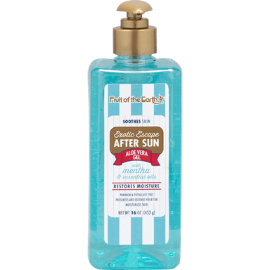 After Sun Aloe Vera Gel With Mentha And Essential Oils