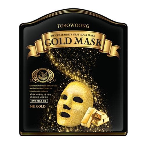 24K Gold Bird's Nest Aqua Mask