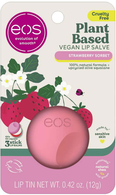 Strawberry Sorbet Plant-Based Lip Salve