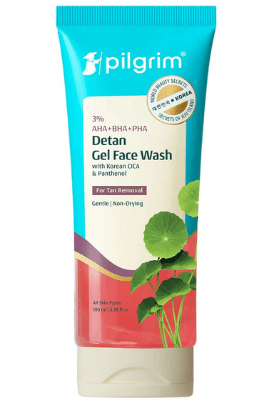 3% AHA + BHA + PHA Detan Gel Face Wash