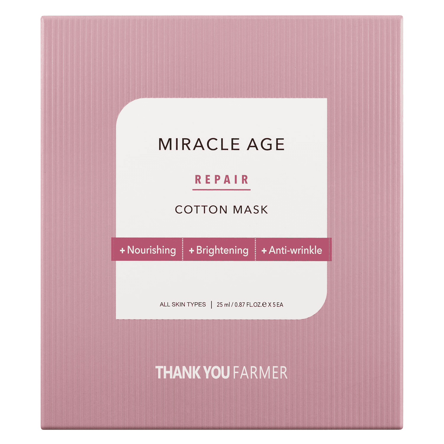 Miracle Age Repair Cotton Mask