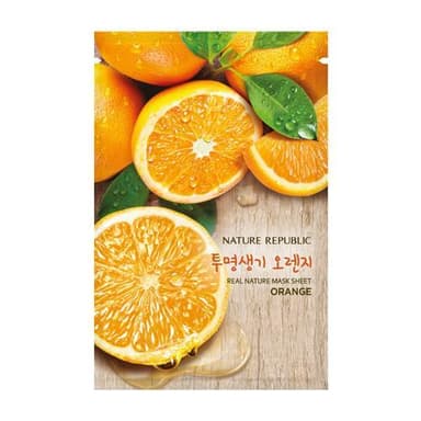 Real Nature Orange Mask Sheet