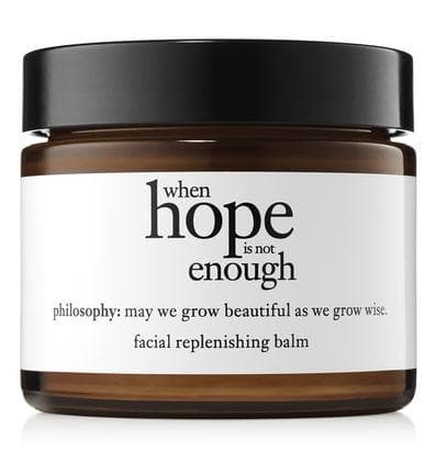 when hope is not enough facial replenishing balm
