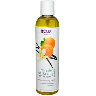 Refreshing Vanilla Citrus Massage Oil
