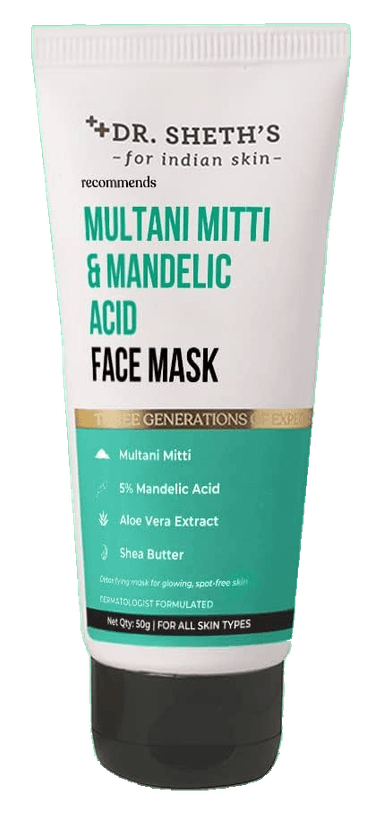 Multani Mitti & Mandelic Acid Face Mask