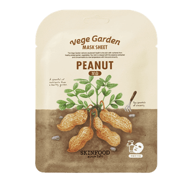 Vege Garden Peanut Mask Sheet