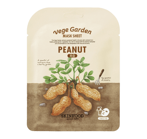 Vege Garden Peanut Mask Sheet