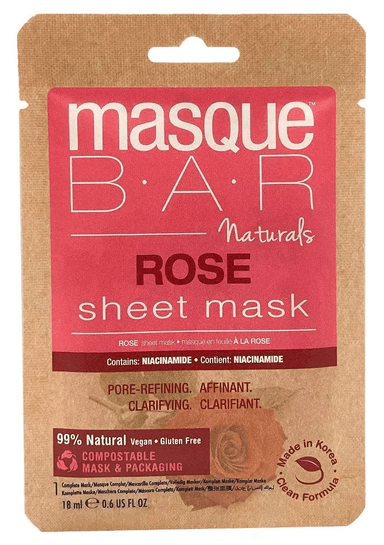 Naturals Rose + Niacinamide Face Sheet Mask