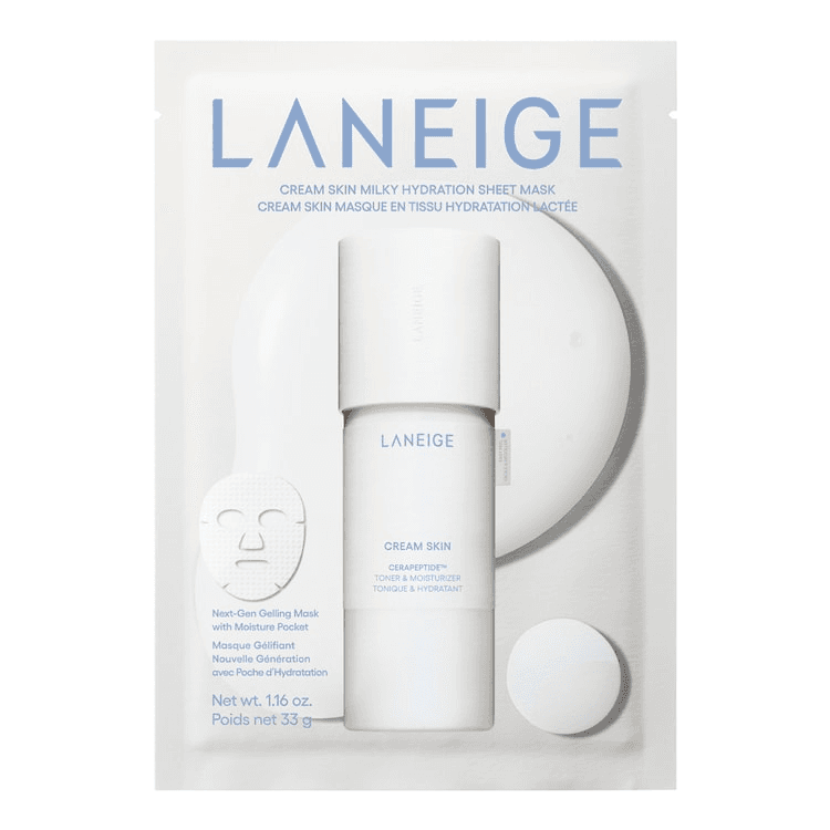 Cream Skin Milky Hydration Sheet Mask