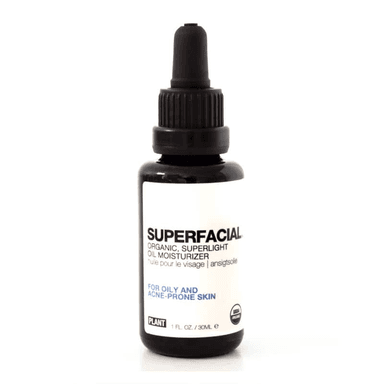Superfacial Organic, Superlight Oil Moisturizer for Oily Skin