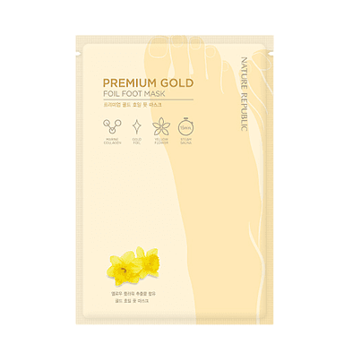 Premium Gold Foil Foot Mask